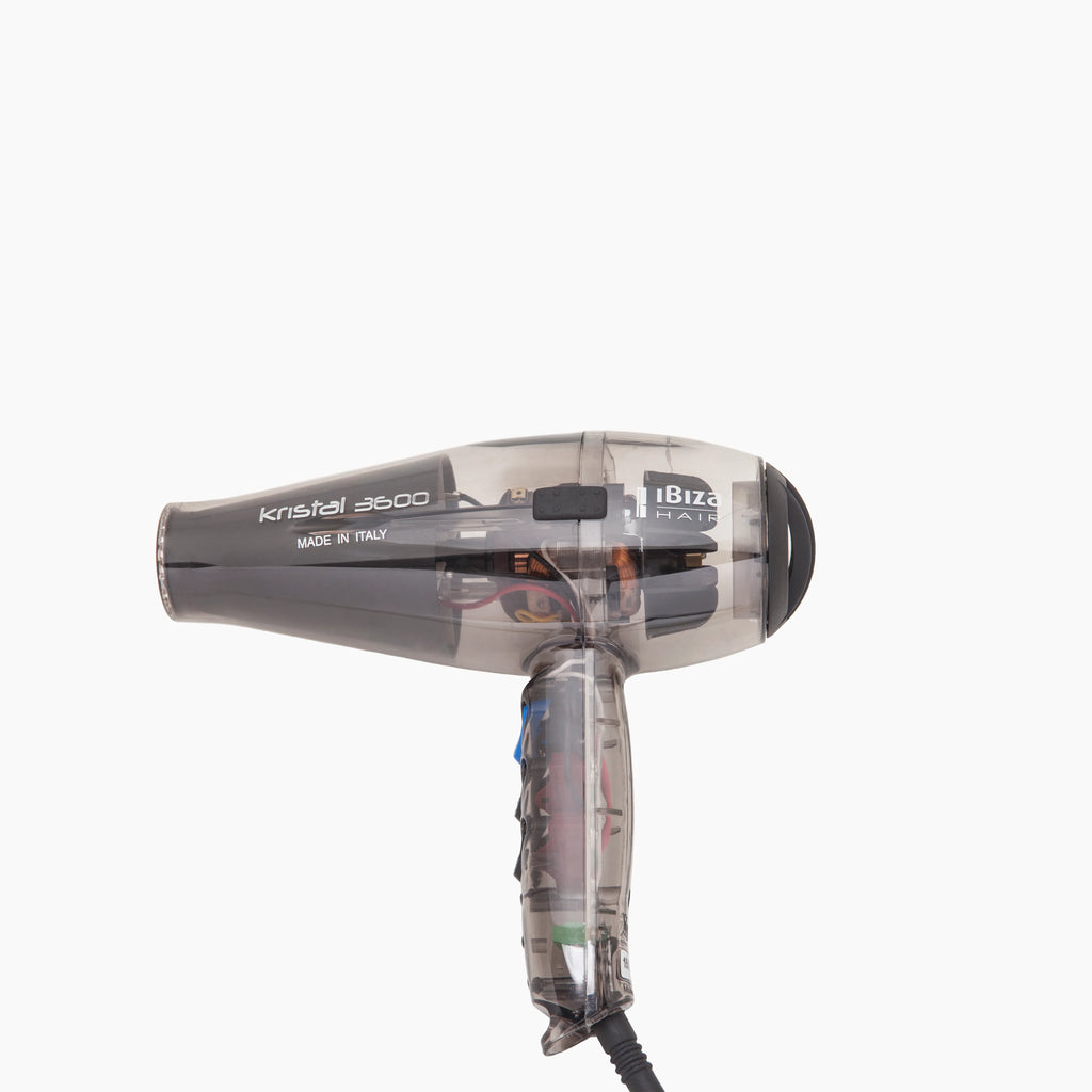 Ibiza Hair Kristal 3600 Translucent and blow dry buddy
