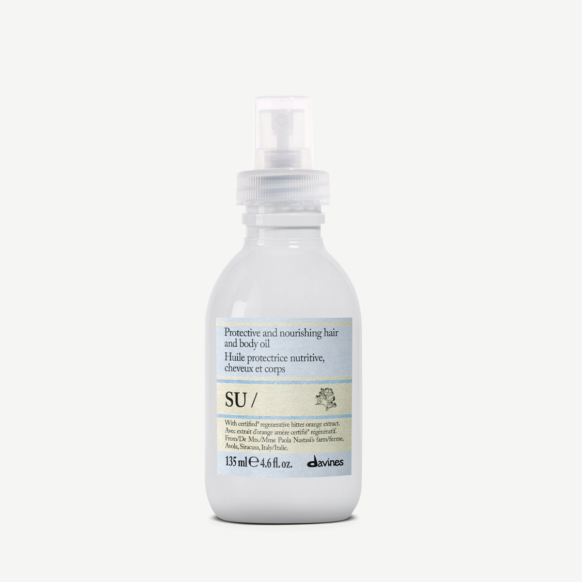 Davines SU Hair & Body Oil 135 ml
